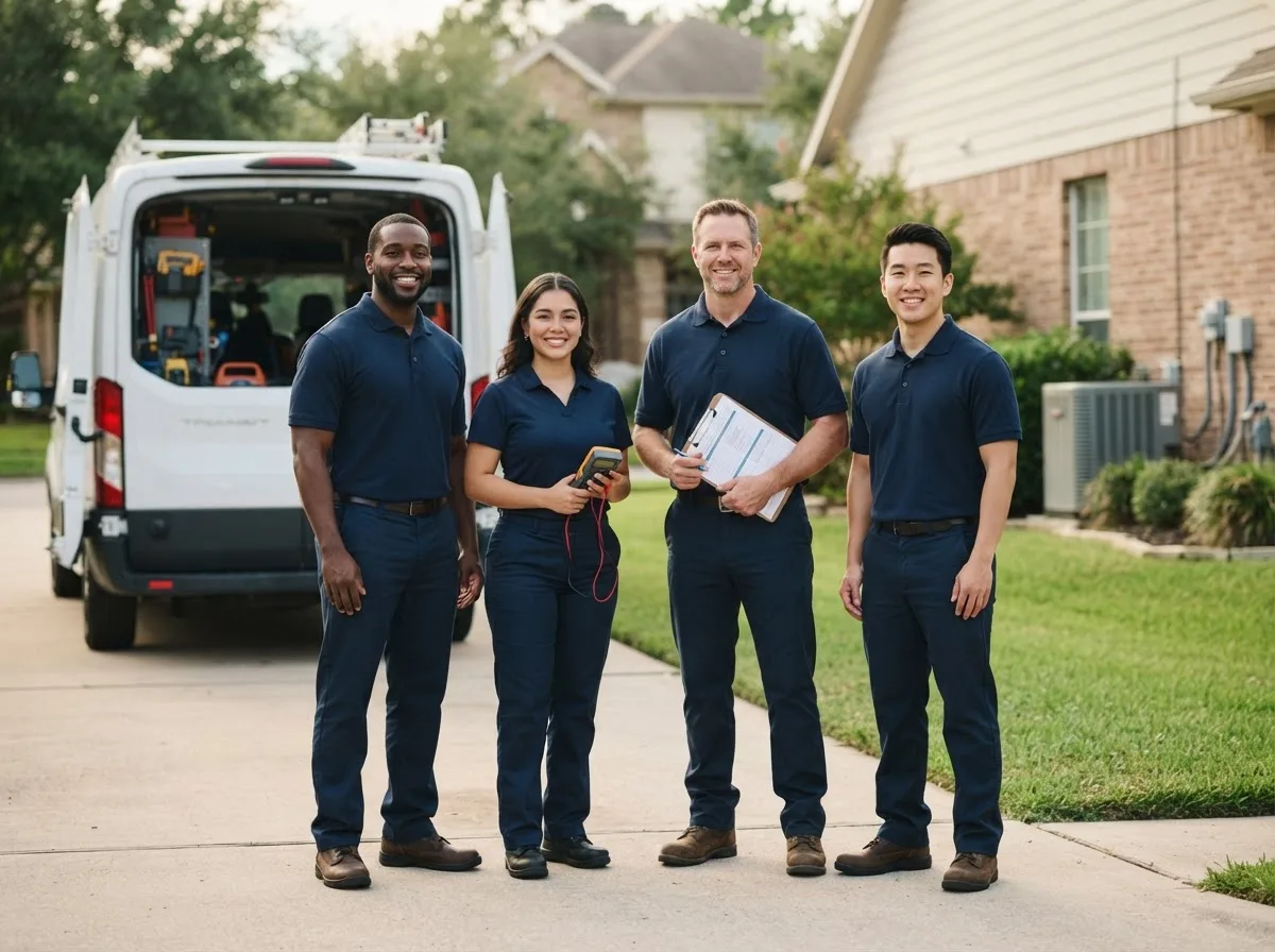 Certified HVAC technician near Burkeville, TX